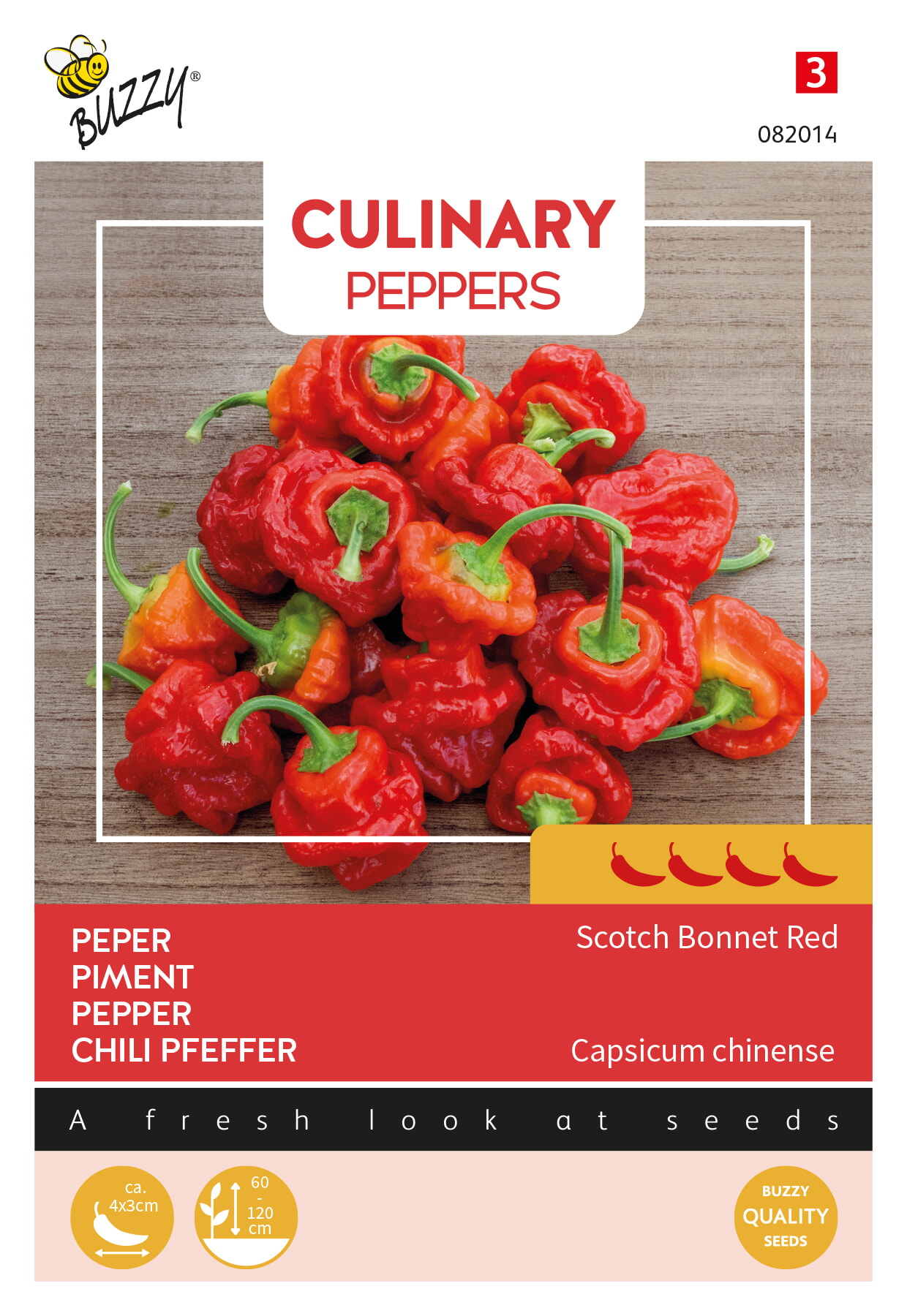 Peper - Scotch Bonnet Red