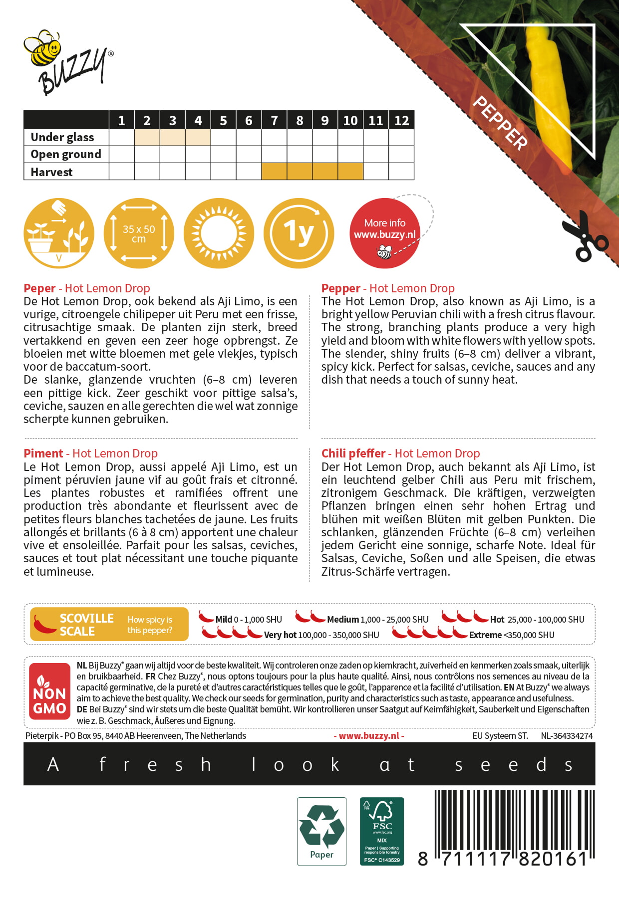 Peper - Hot Lemon Drop