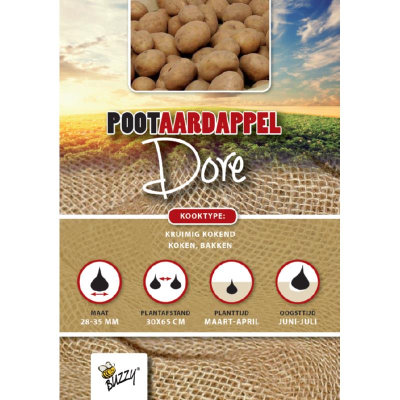 Pootaardappel Dore 1kg