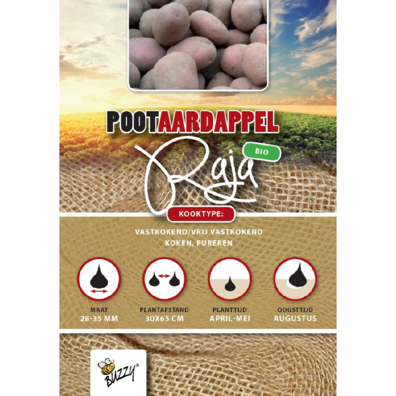Pootaardappel Bio Raja/ Alouette 1kg