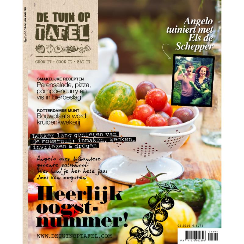 4 x Magazin  "Tuin op Tafel"