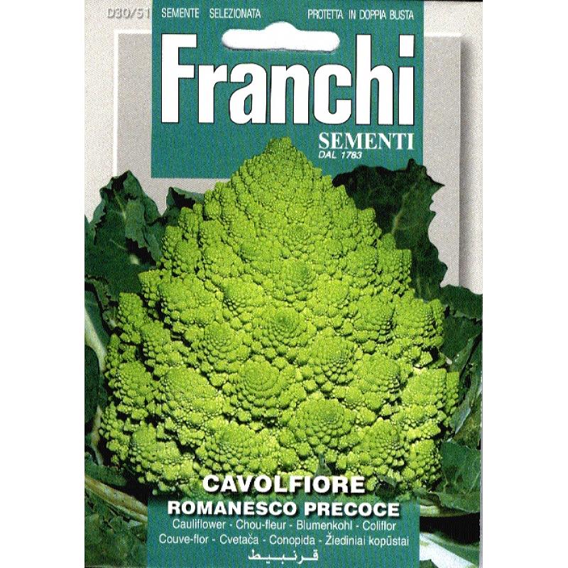 Romanesco, Cavolfiore Romanesco Precoce, Groene Bloemkool