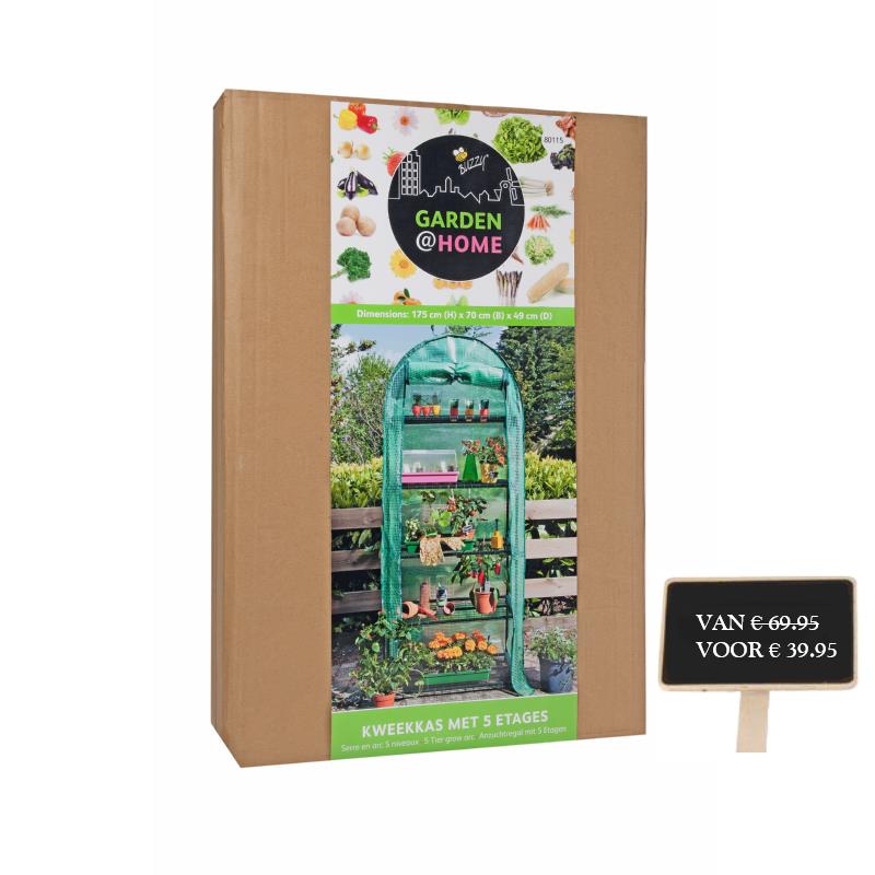 Kweekkas met 5 etages