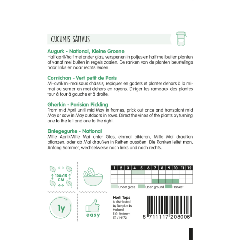 Augurk National (Kleine Groene)