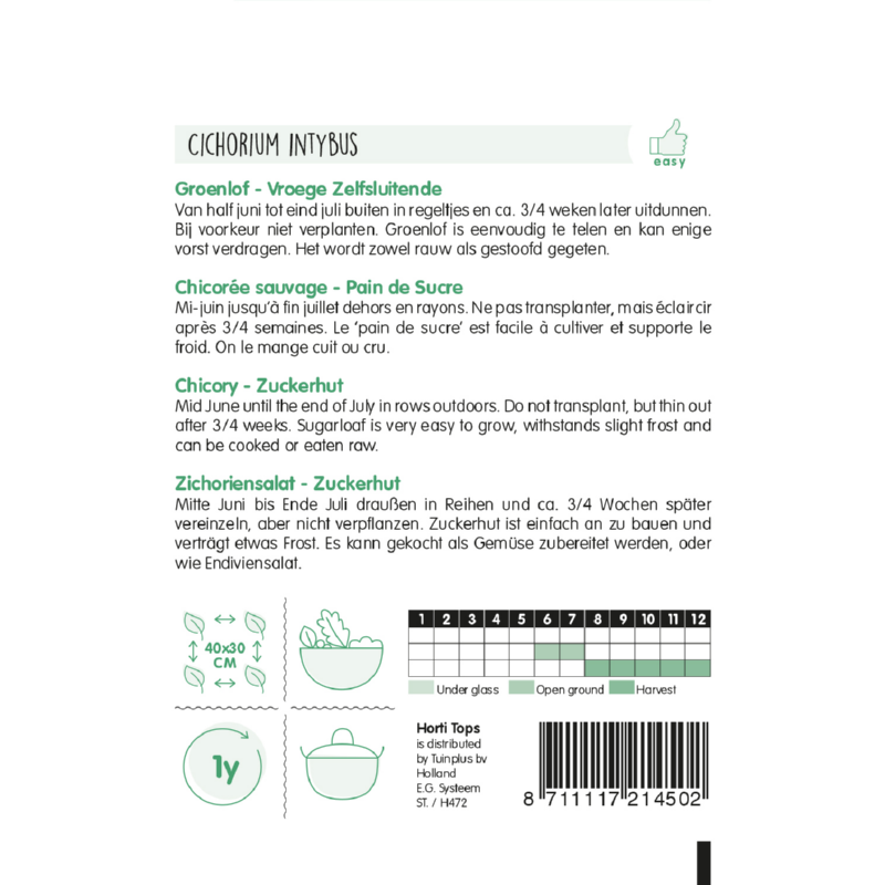 Groenlof Vroege Zelfsluitende