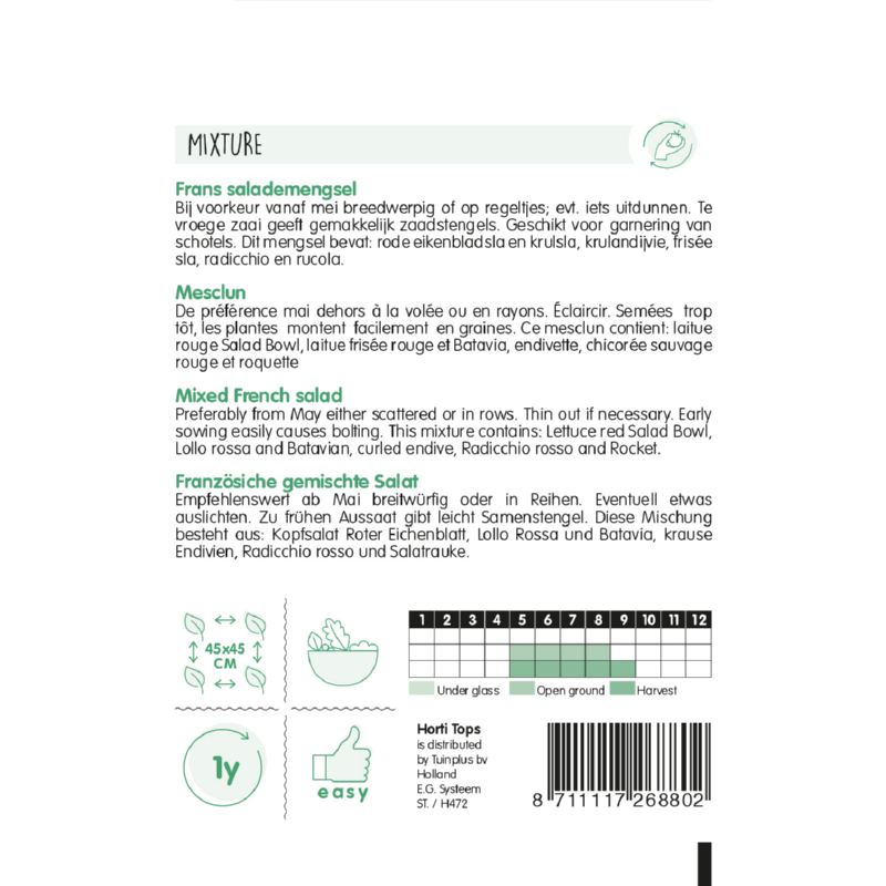 Mesclun, Frans Salademengsel