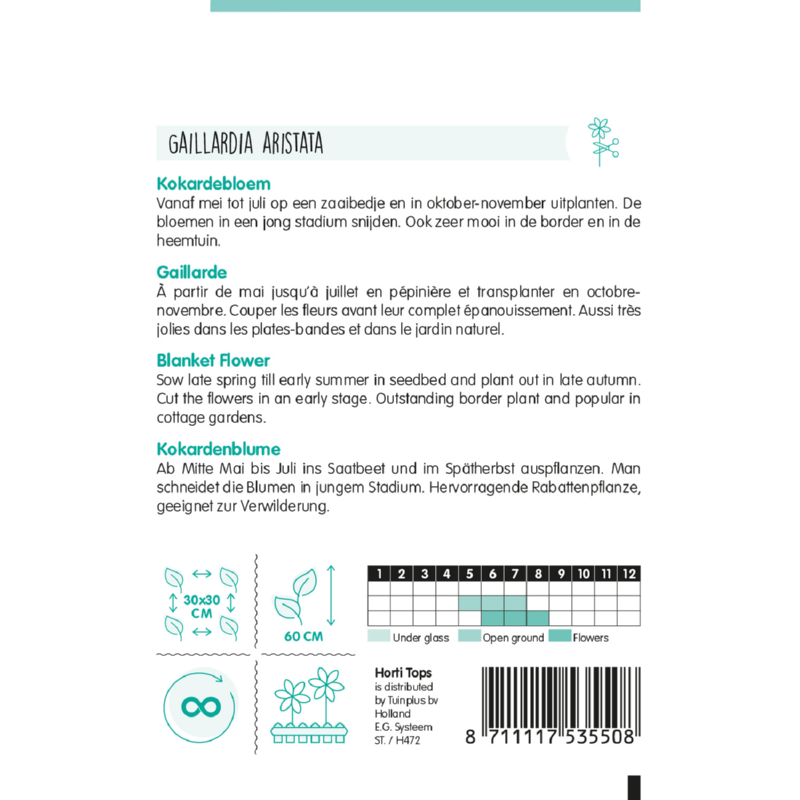 Gaillardia, Kokardebloem