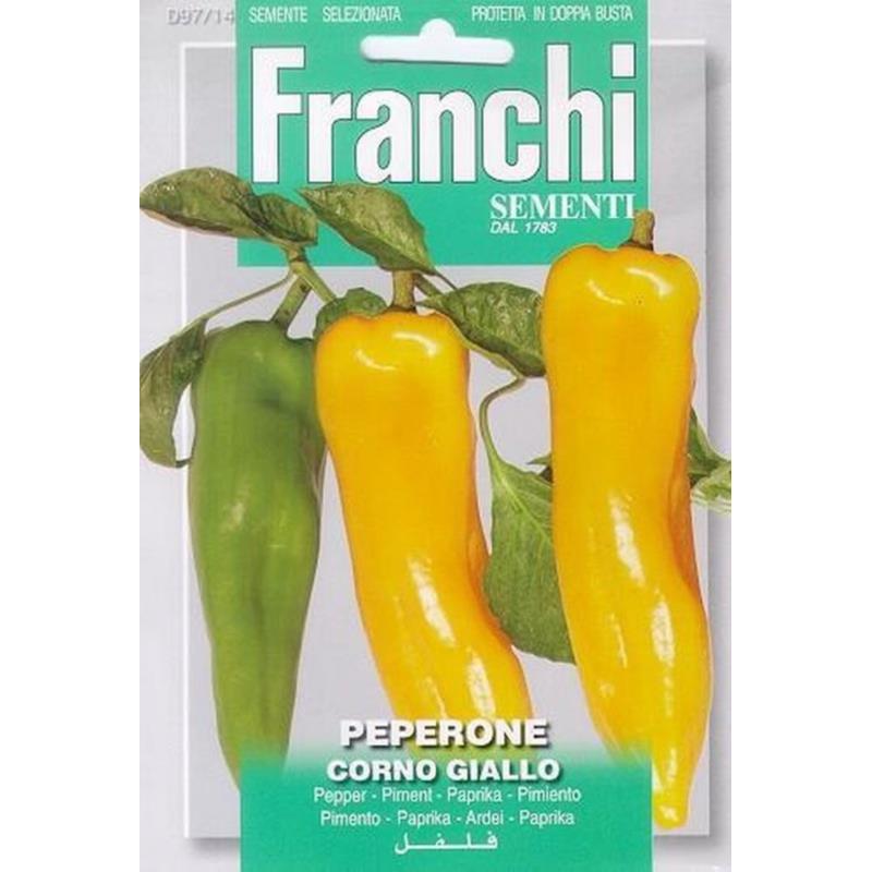 Paprika, Peperone Dulce Corno Giallo