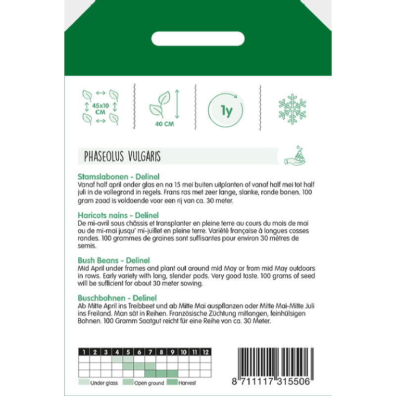 Stamslabonen Delinel, 100 gram