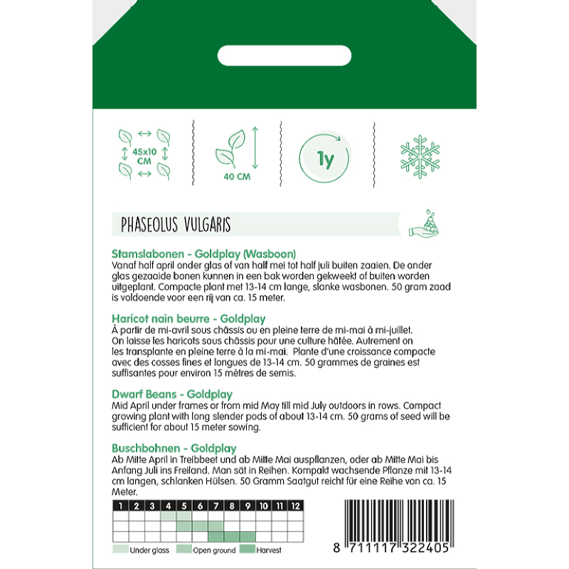 Stamslabonen Minidor, 50 gram