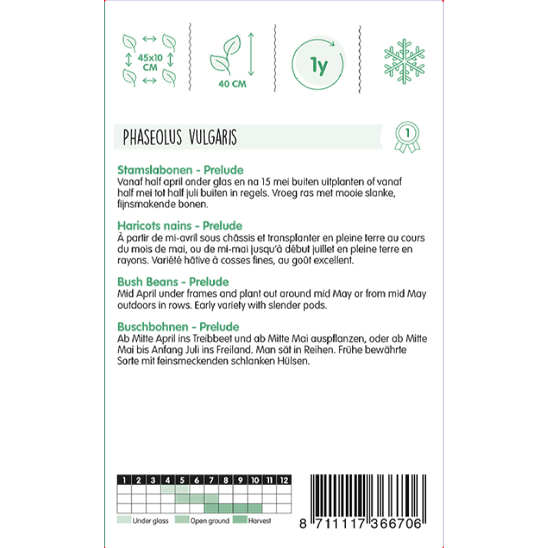 Stamslabonen Prelude, 250g