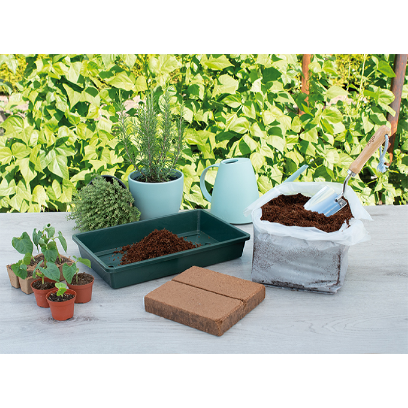 Cocos tablet in zak 18x18cm, 10 liter