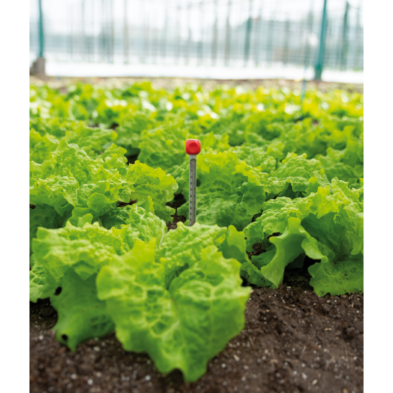 Thermometer voor bodemgrond