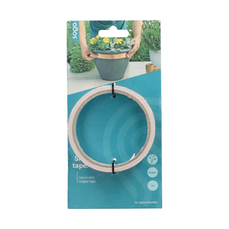 Koperen slakkentape 5 meter