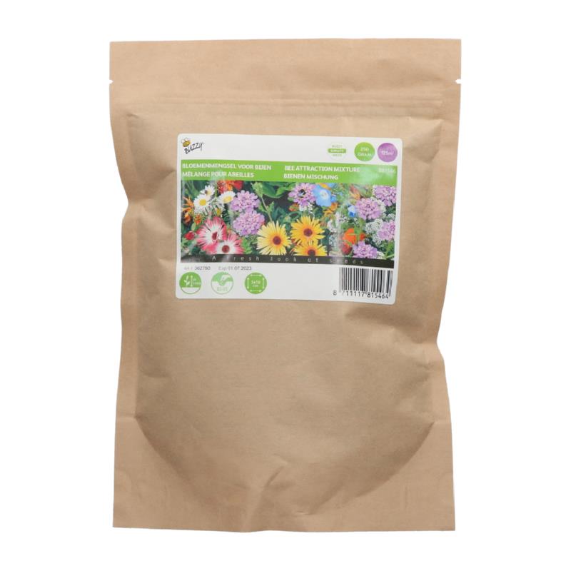 Bloemenmengsel voor Bijen, 250 gram