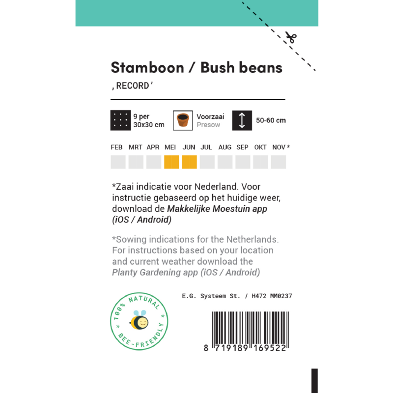 Makkelijke Moestuin Stamboon