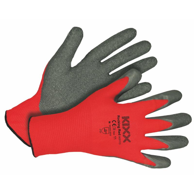 Handschoen Rocking Red, maat 11