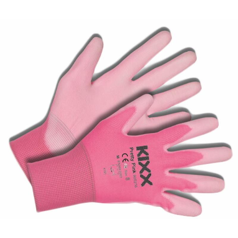 Handschoen Pretty Pink, maat 8
