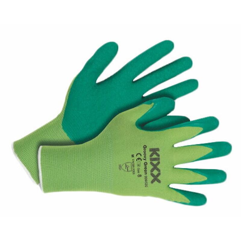 Handschoen Groovy Green, maat 8