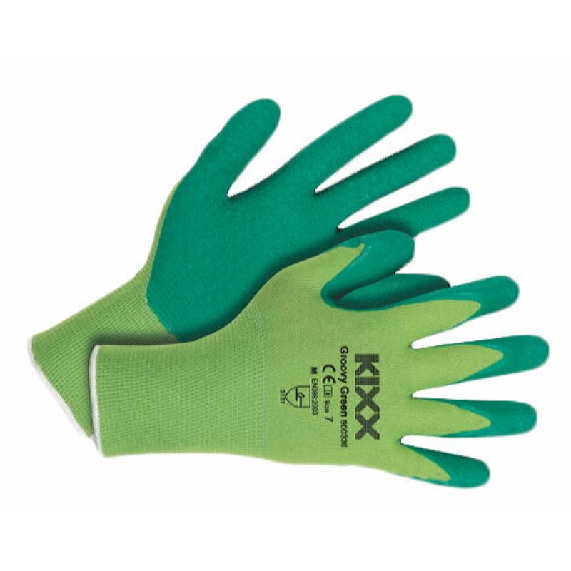 Handschoen Groovy Green, maat 7