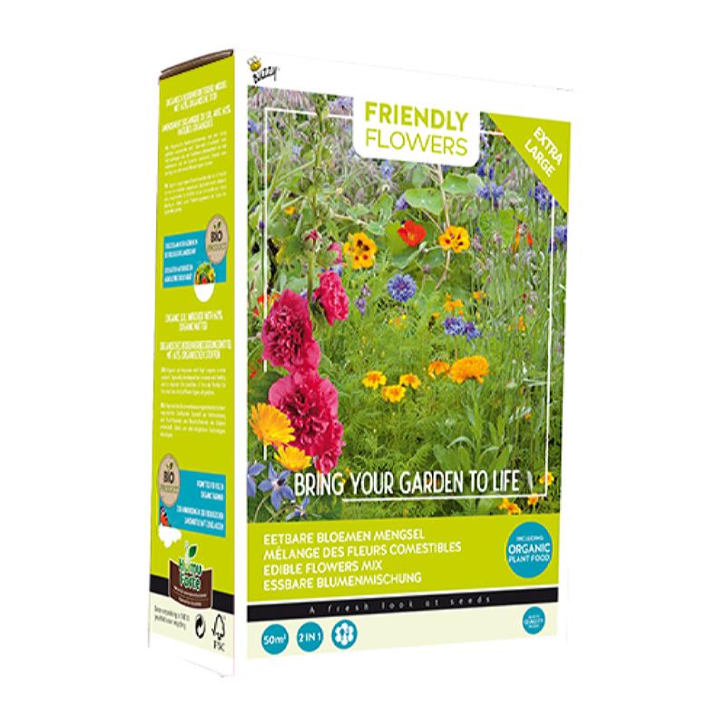 Friendly Flowers XL Eetbare bloemen 50m²