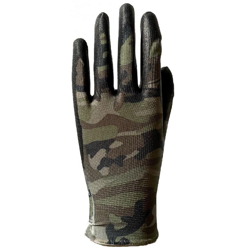 Handschoen Camouflage groen, maat 10