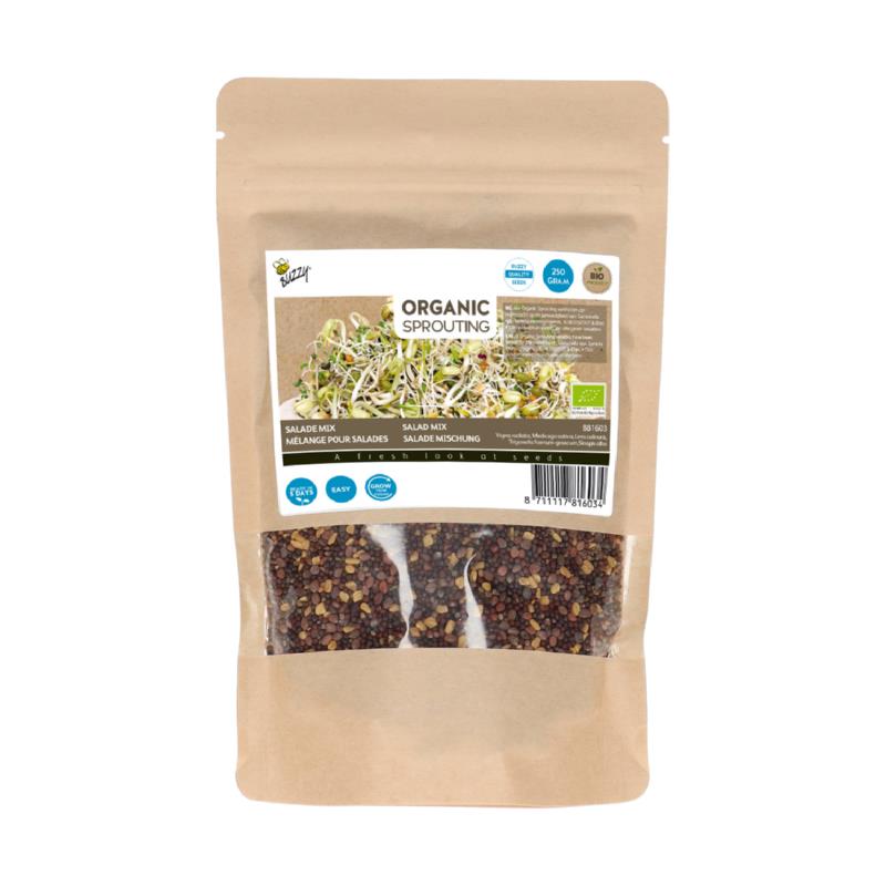 Biologische Sprouting Salademengsel 250g