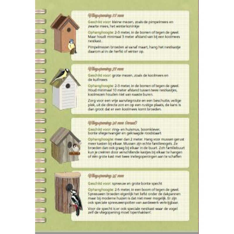 Mijn Vogels Doe en Notitieboek - Sanny side of Life