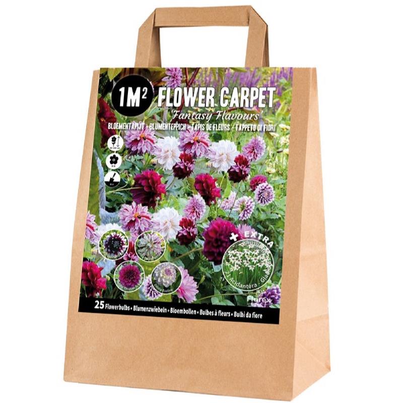 Pick-up tas Voorjaarsbollen Bloementapijt 1m² Fantasy Flavours