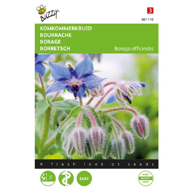 Borage, Komkommerkruid