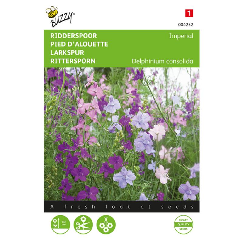 Delphinium, Ridderspoor Imperial gemengd