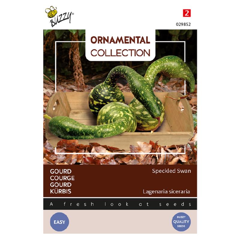 Ornamental Kalebas, Gourd Speckled Swan