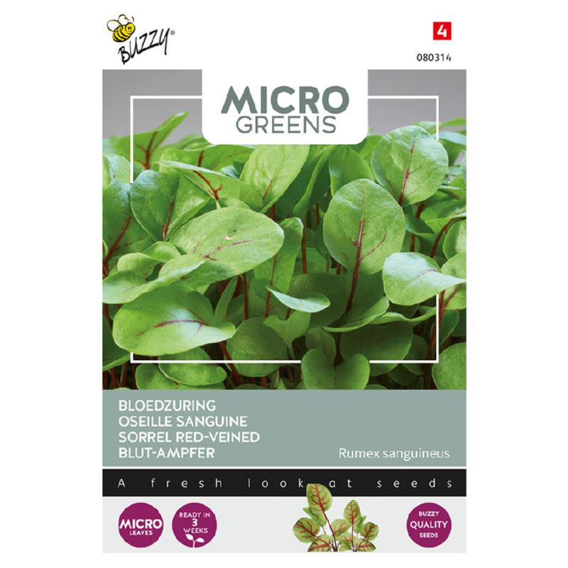 Microgreens, Bloedzuring