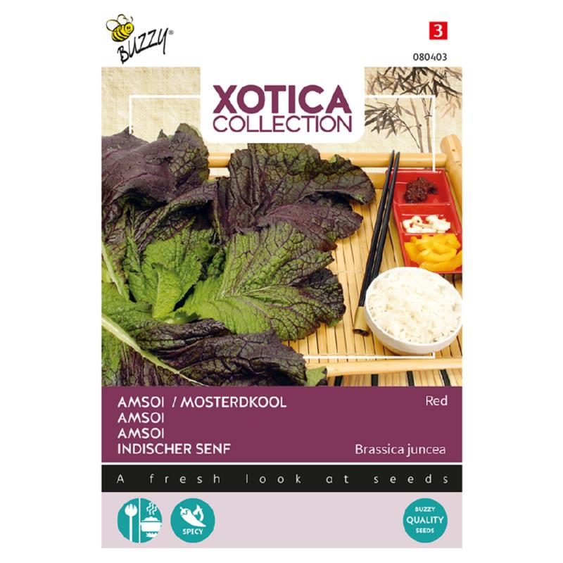 Xotica Rode Amsoi of Mosterdkool