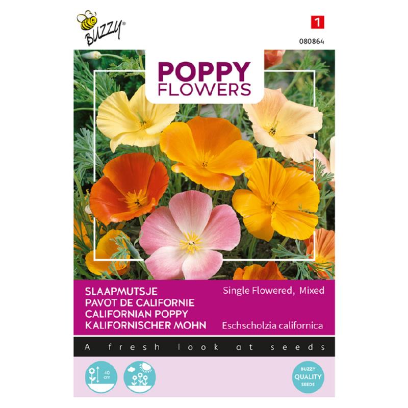Poppy Californische Slaapmutsjes