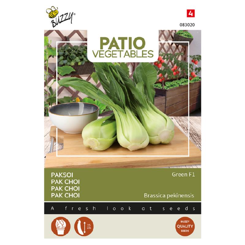 Patio Veggies, Paksoi - Pak Choi Green F1