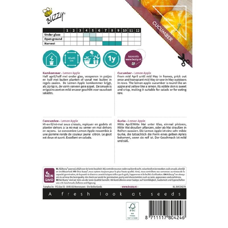 Xotica Komkommer Lemon Apple