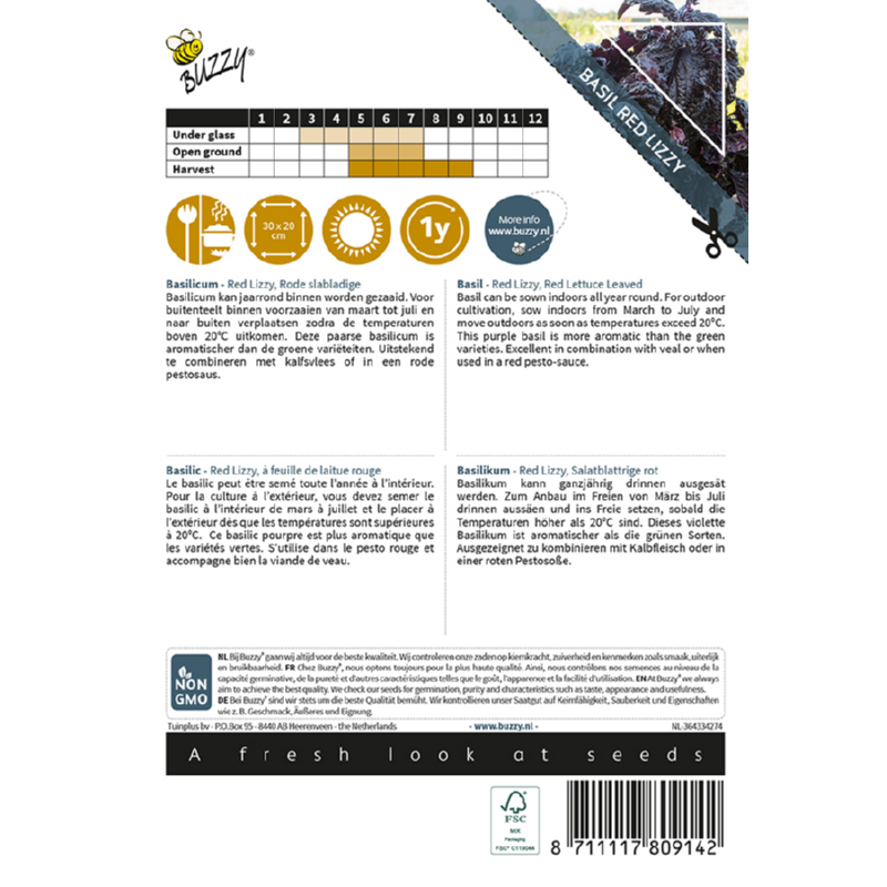 Basilicum Red Lizzy