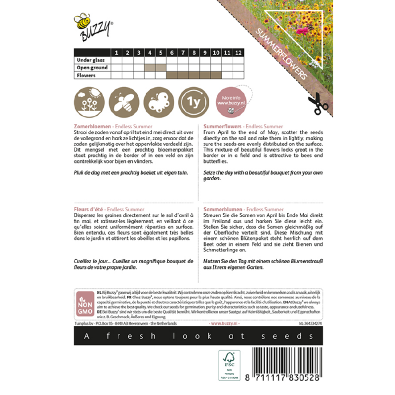 Endless Summer, Zomerbloemenmengsel