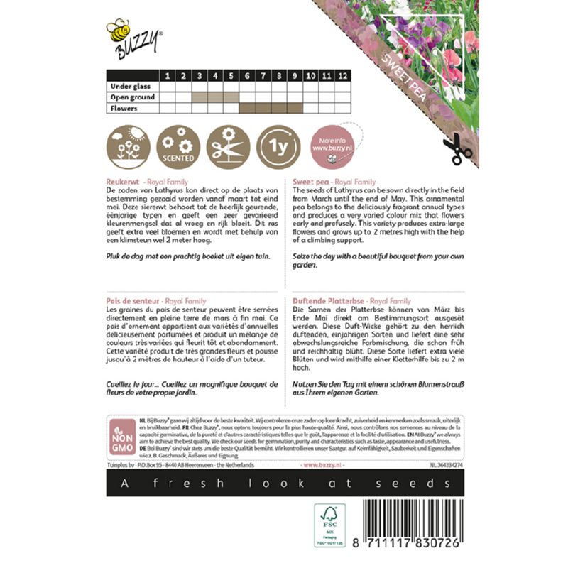 Royal Family, Lathyrus gemengd