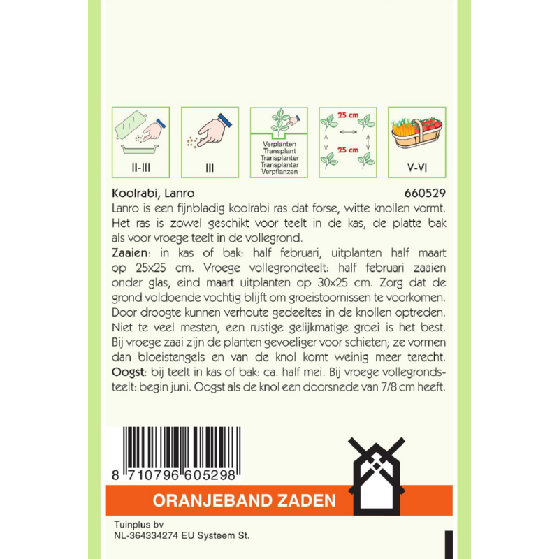 Koolrabi Lanro