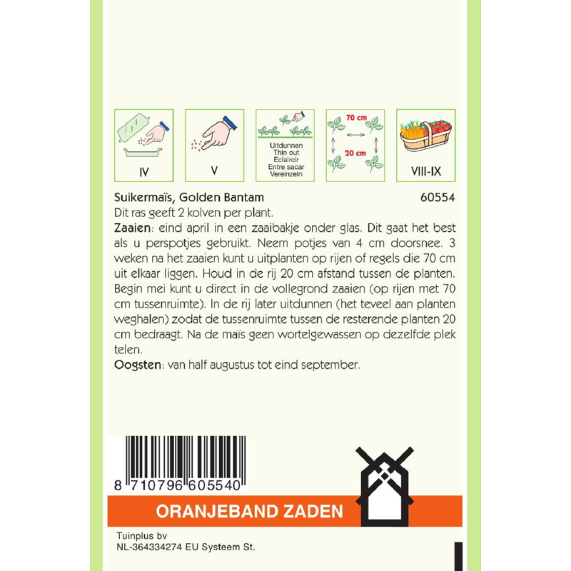 Suikermais Golden Bantam