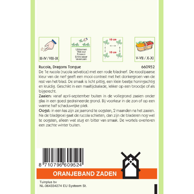 Rucola Dragons Tonque
