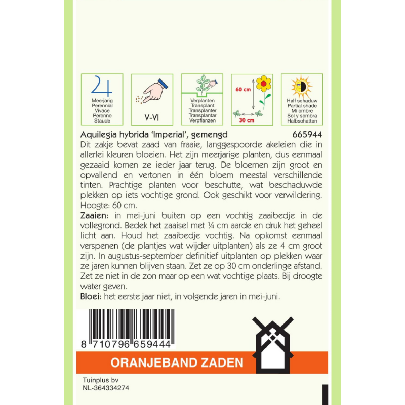 Aquilegia, Akelei Imperial gemengd