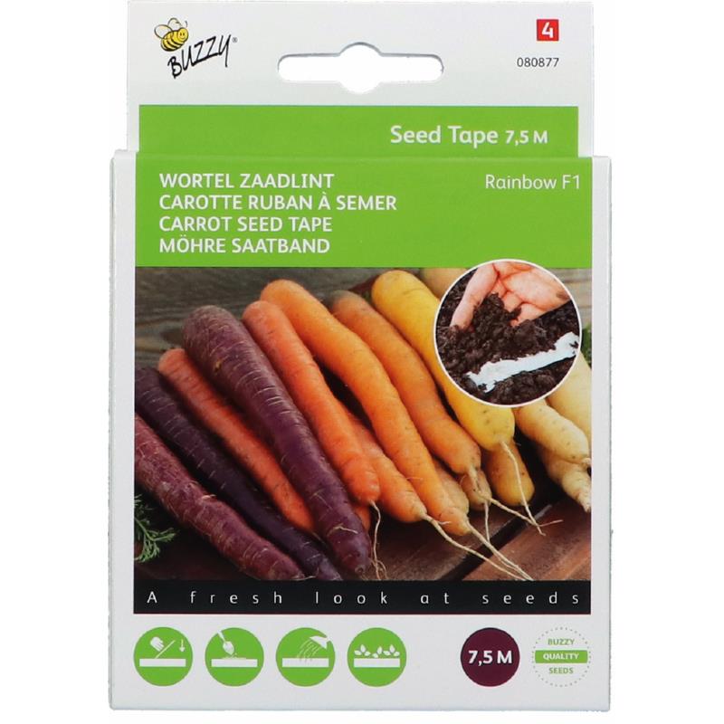 Zaadband Wortel Rainbow F1