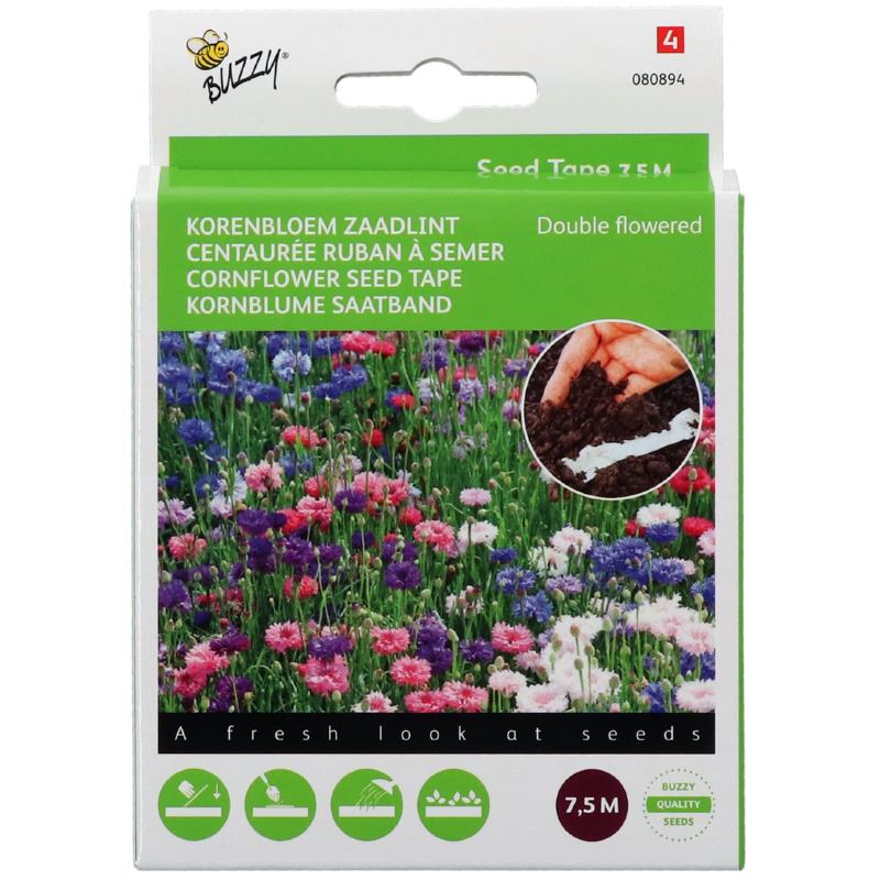 Zaadband Korenbloem gemengd