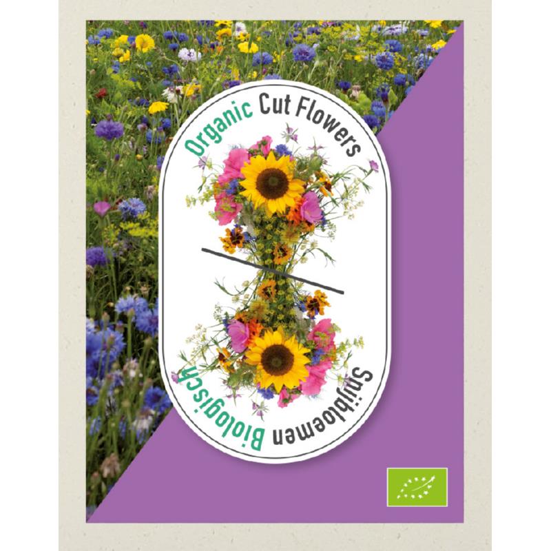 Weggeef zakje biologische snijbloemen