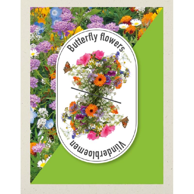 Weggeef zakje vlinderbloemen