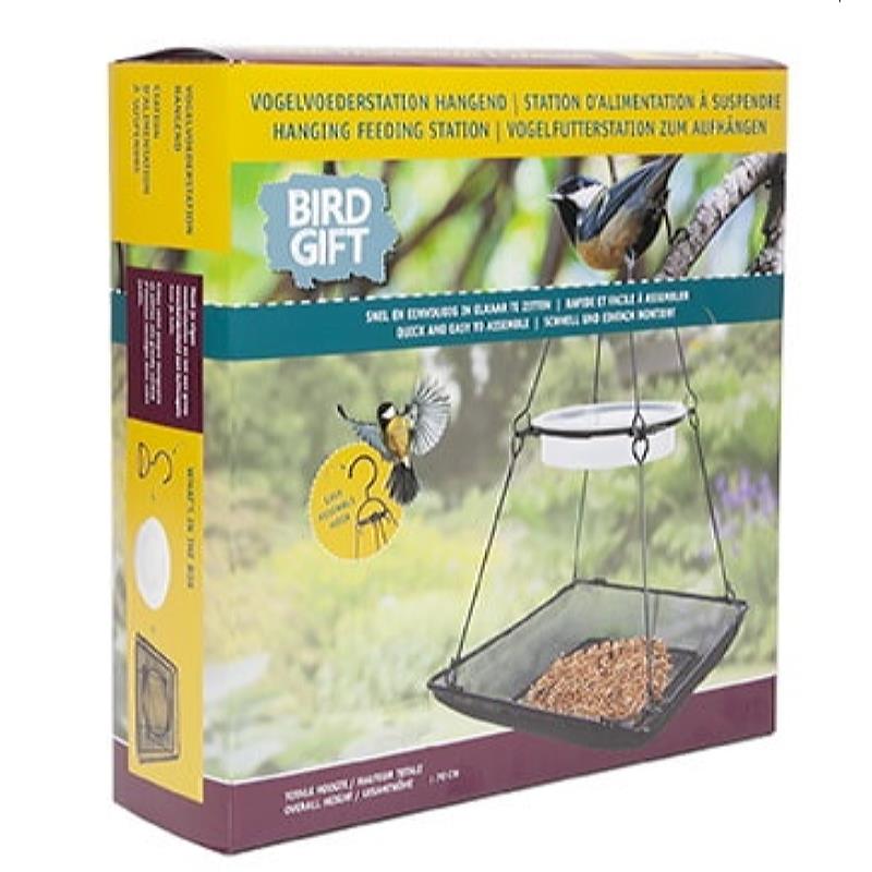 Hangend vogelvoederstation