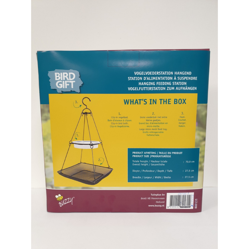 Hangend vogelvoederstation